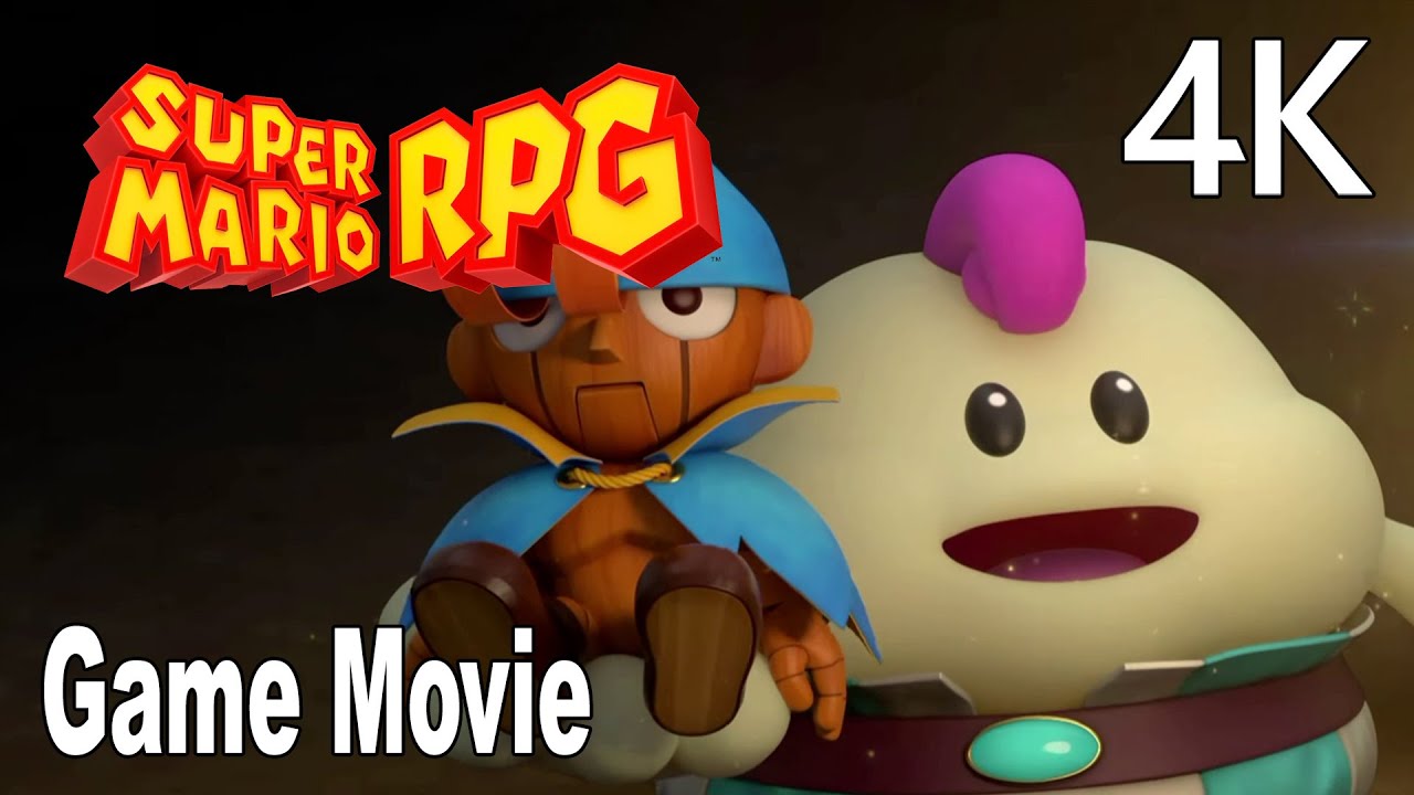 Super Mario RPG Remake All Cutscenes Game Movie 4K