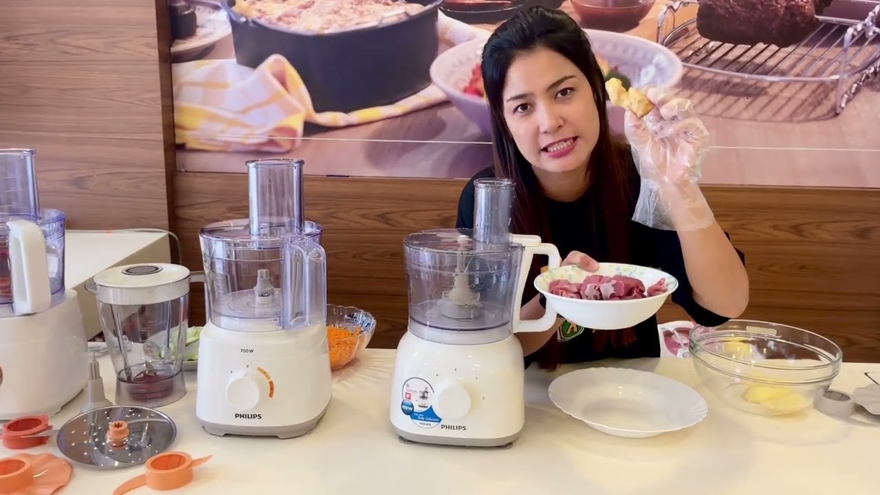 Philips Food Processor Using Video