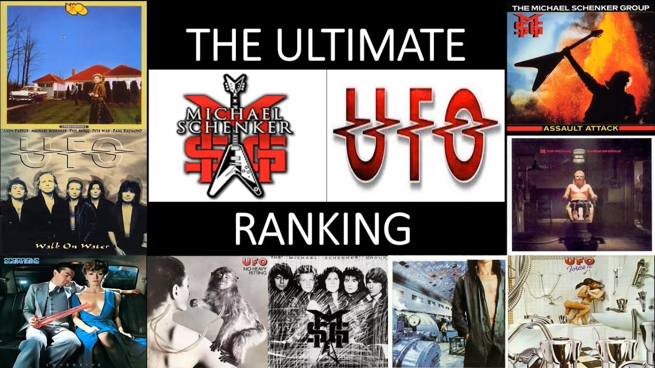 The Ultimate Michael Schenker & UFO Ranking - All Songs From 10 Albums Rated With 12 Songs Featured