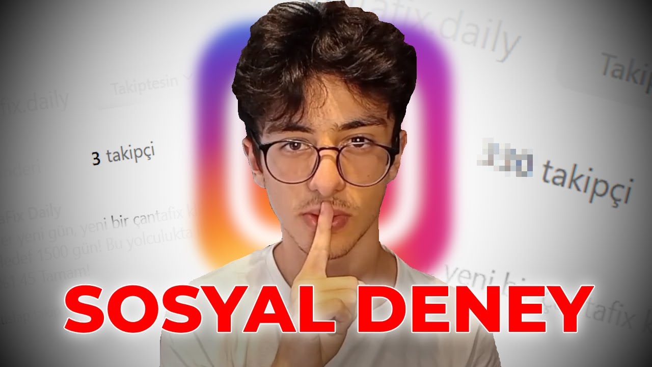 30 Günde 0 Eforla Ne Kadar Takipçi KASABİLİRİM?