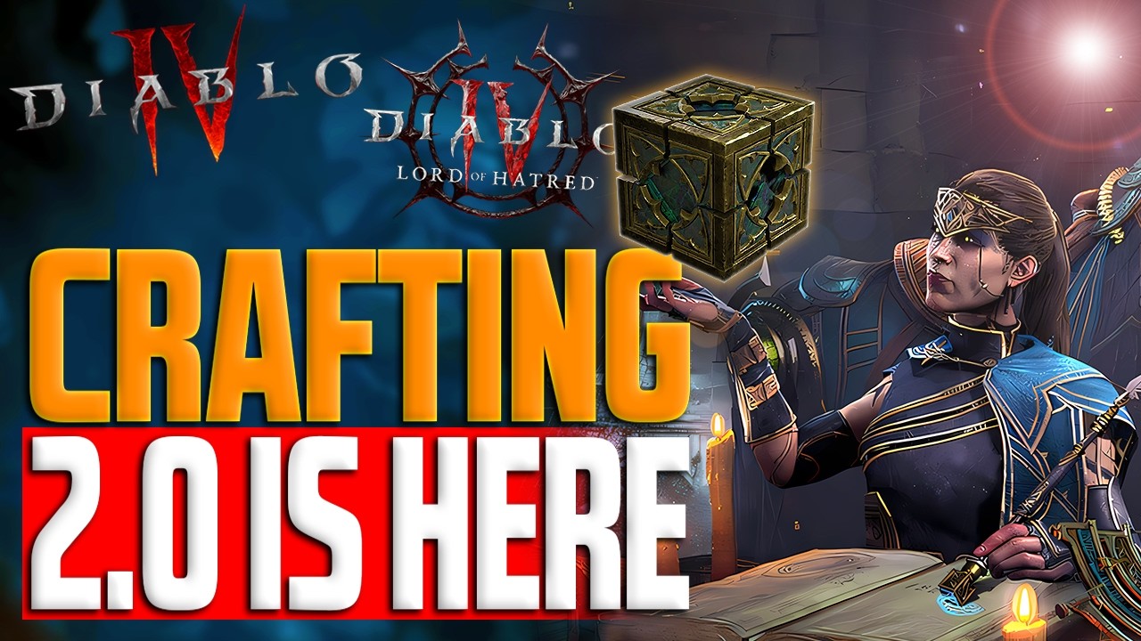The New ENDGAME Crafting of Diablo 4 is MASSIVE! | D4: Lord of Hatred