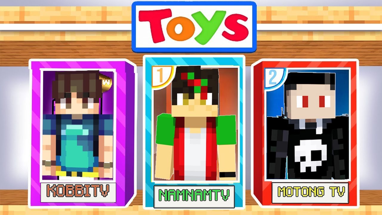 We TURNED into TOYS in Minecraft