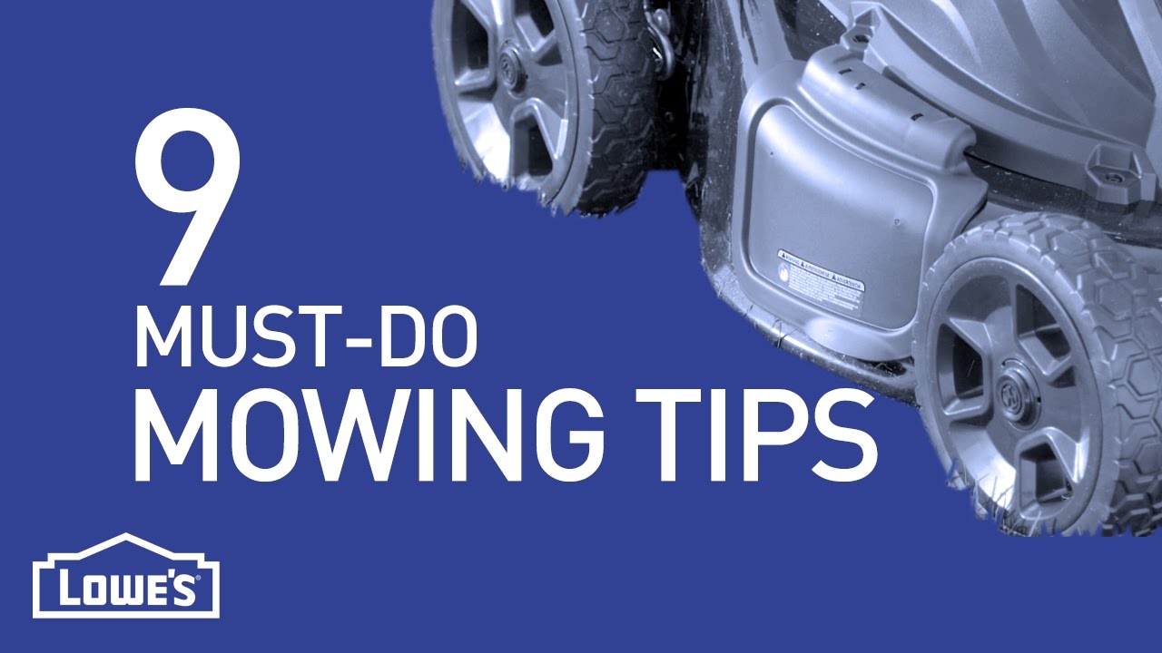 9 Must-Do Mowing Tips | DIY Basics
