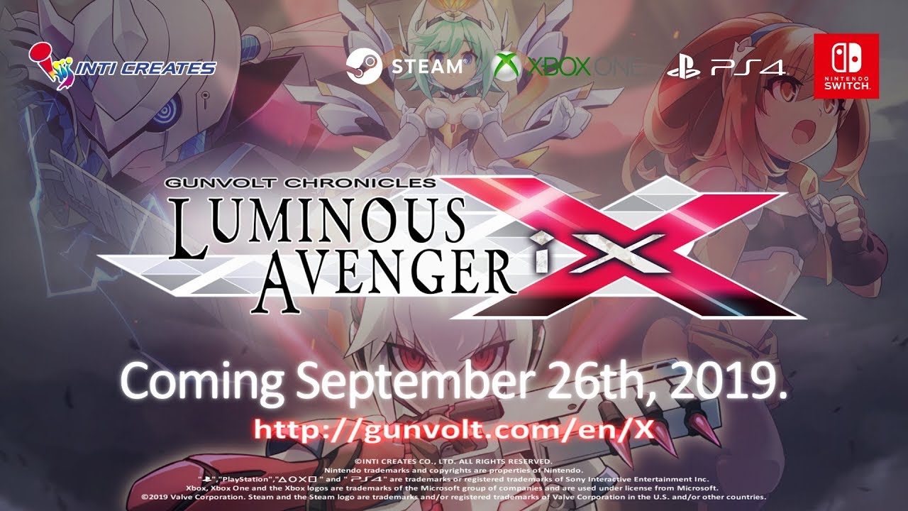 Gunvolt Chronicles: Luminous Avenger iX - Official 2nd Trailer