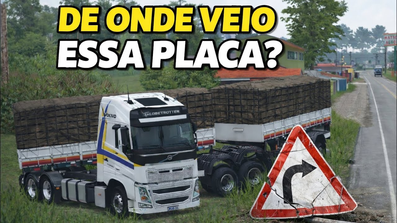 Testei o BALANÇO DA CARGA pra ver se estava bem amarrada *MAS DERREPENTE....