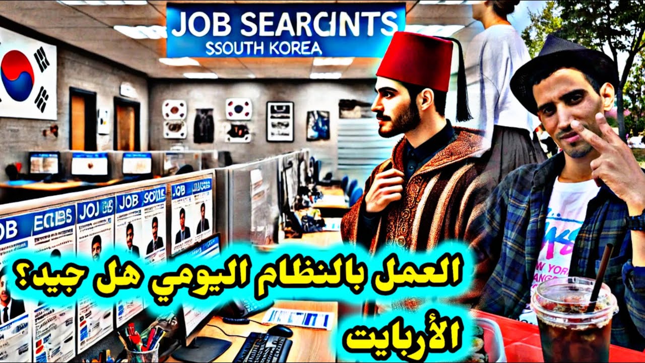 كوريا الجنوبية الأربايت في كوريا او العمل بالنظام اليومي هل هو جيد؟ #كوريا_الجنوبية