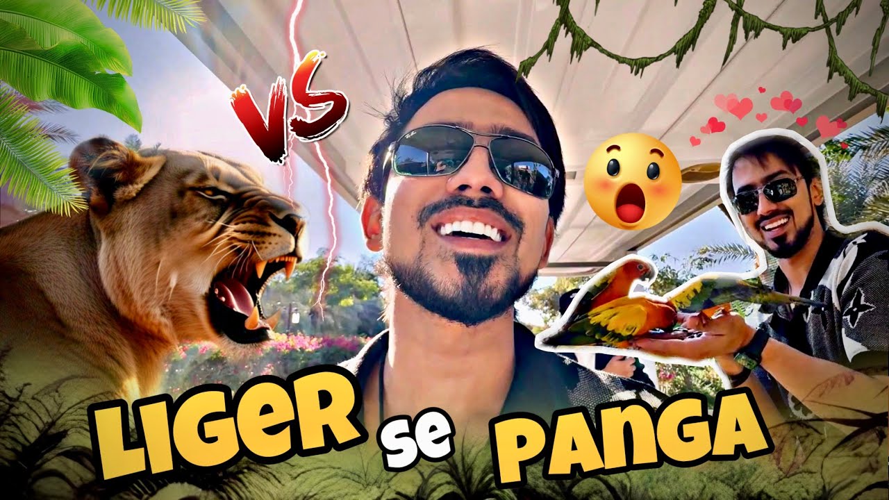 Liger Se Panga😱💀 | Fame Park Dubai | Adnaan 07