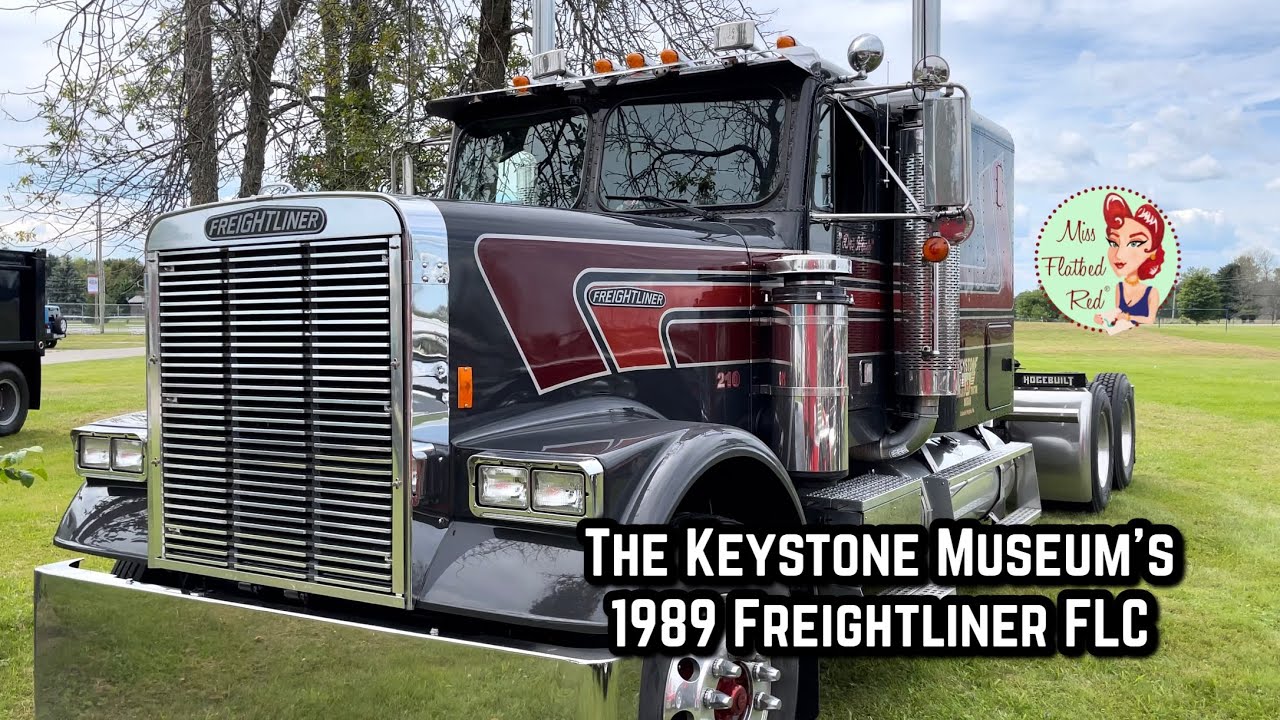 Экскурсия по грузовику Freightliner FLC в музее грузовиков и тракторов Keystone