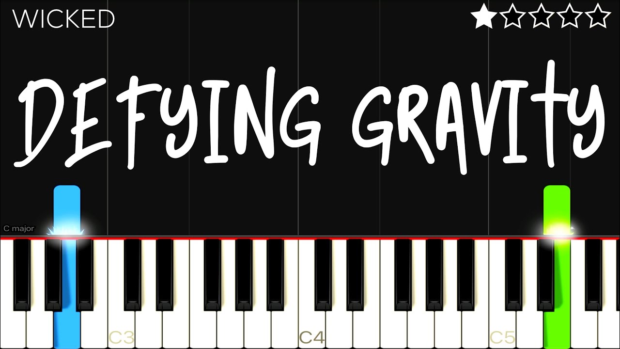Wicked - Defying Gravity | EASY Piano Tutorial