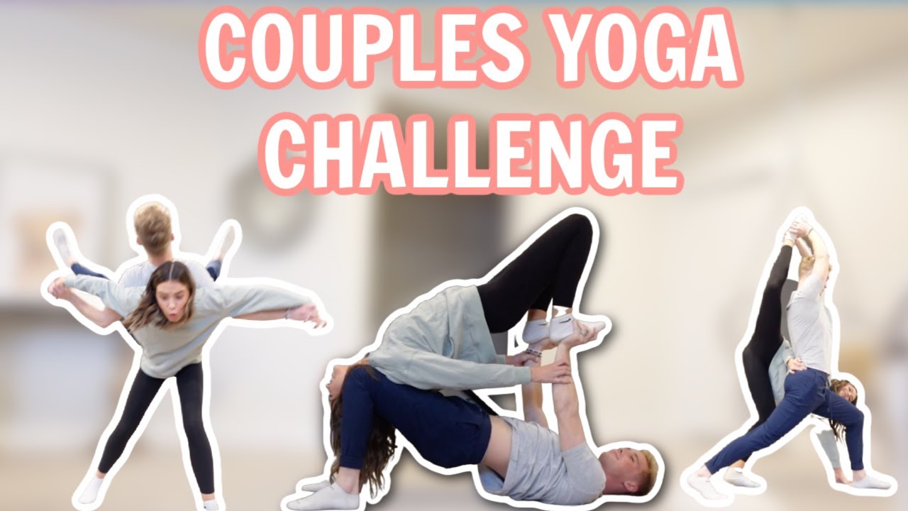 COUPLES YOGA CHALLENGE | *PAINFUL* | ALYSSA & DALLIN