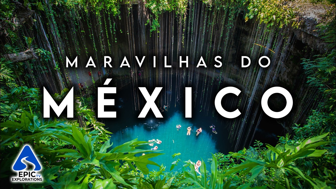 MARAVILHAS DO MÉXICO | Lugares mais bonitos do México | Guia de Viagem em 4K