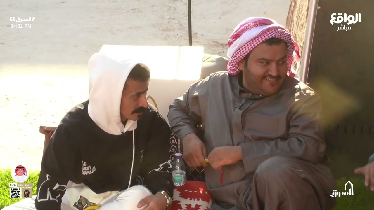 جلسة سواليف وضحك العصرية تتحول لهوشه بين عبدالله آل عبدان وعبدالله الزميلي #السوق55
