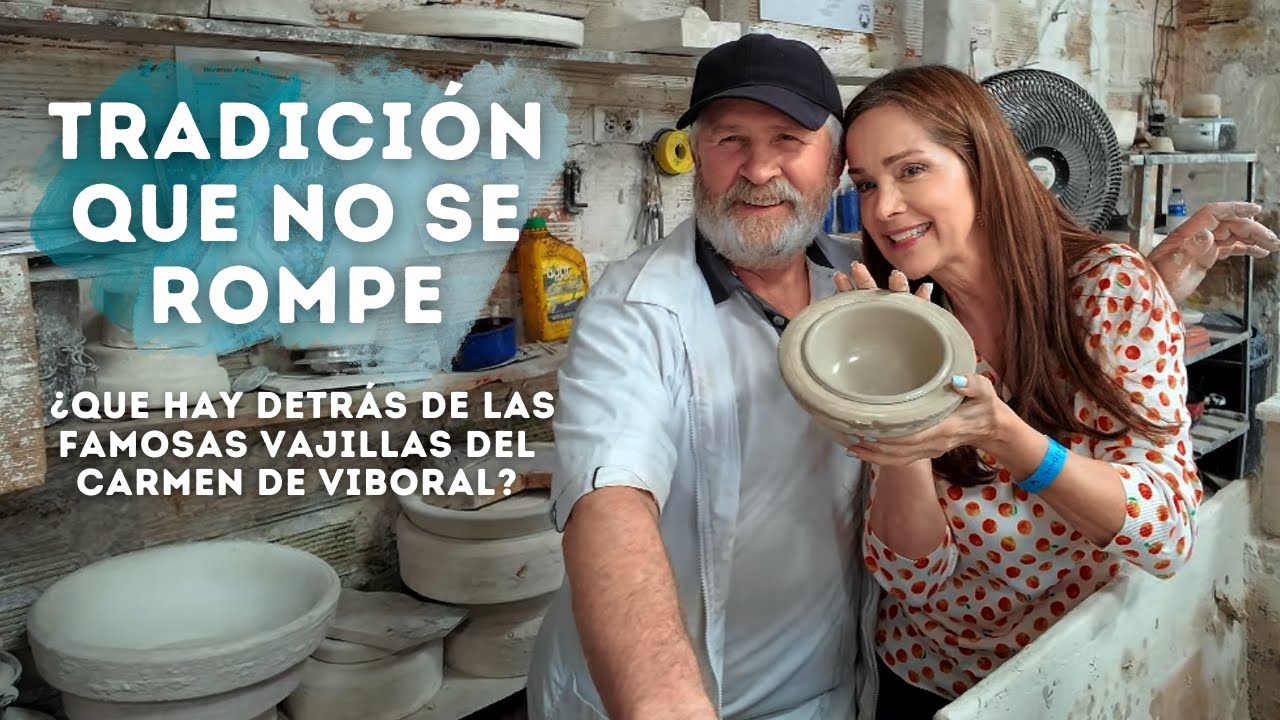 Así se hacen las vajillas de El Carmen de Viboral 🎨✨ ¡A mano y con amor!