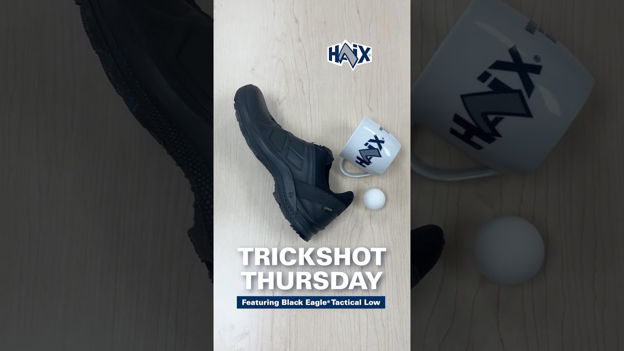 Smooth. Sharp. Tactical. Black Eagle&reg; Tactical Low. #TrickshotThursday