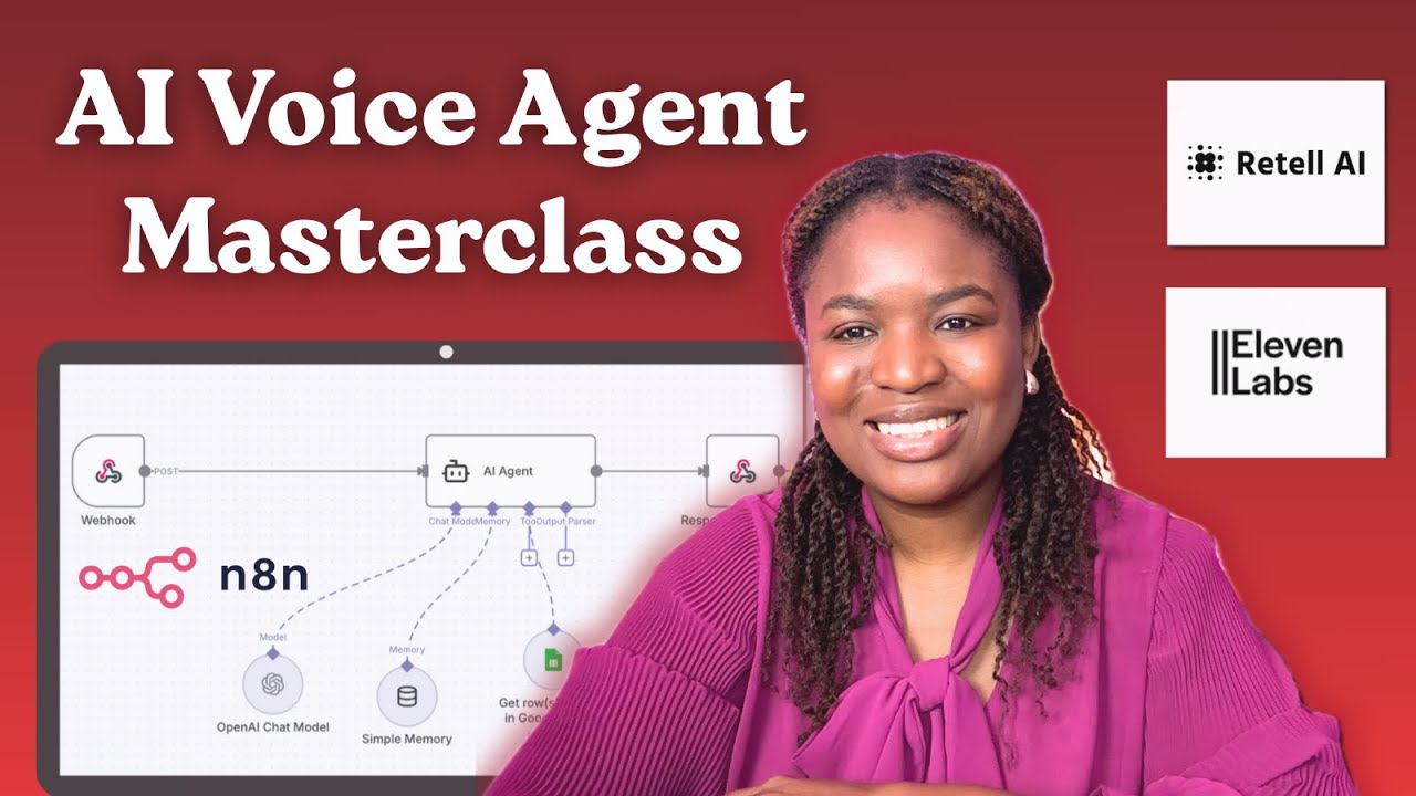 Create Human-Sounding AI Voice Agents with n8n, ElevenLabs & Retell AI