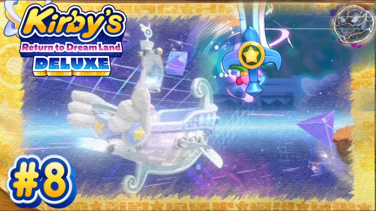 Kirby: Return To Dreamland Deluxe: - World 5 Part 2 + Grand Doomer Boss - #8 (Text Commentary)
