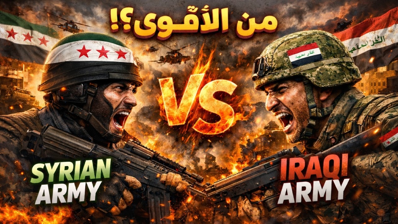 الجيش السوري الجديد vs الجيش العراقي  | صراع العقيدة والتكنولوجيا في المشرق العربي 🇮🇶🔥🇸🇾