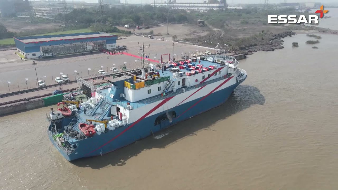 Essar Hazira Ferry Terminal - Surat-Diu-Surat Cruise service