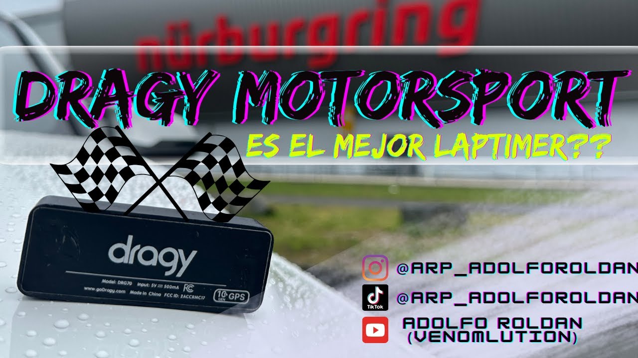 DRAGY Motorsport. Es el mejor lap timer? DRAGY vs GARMIN CATALIST?