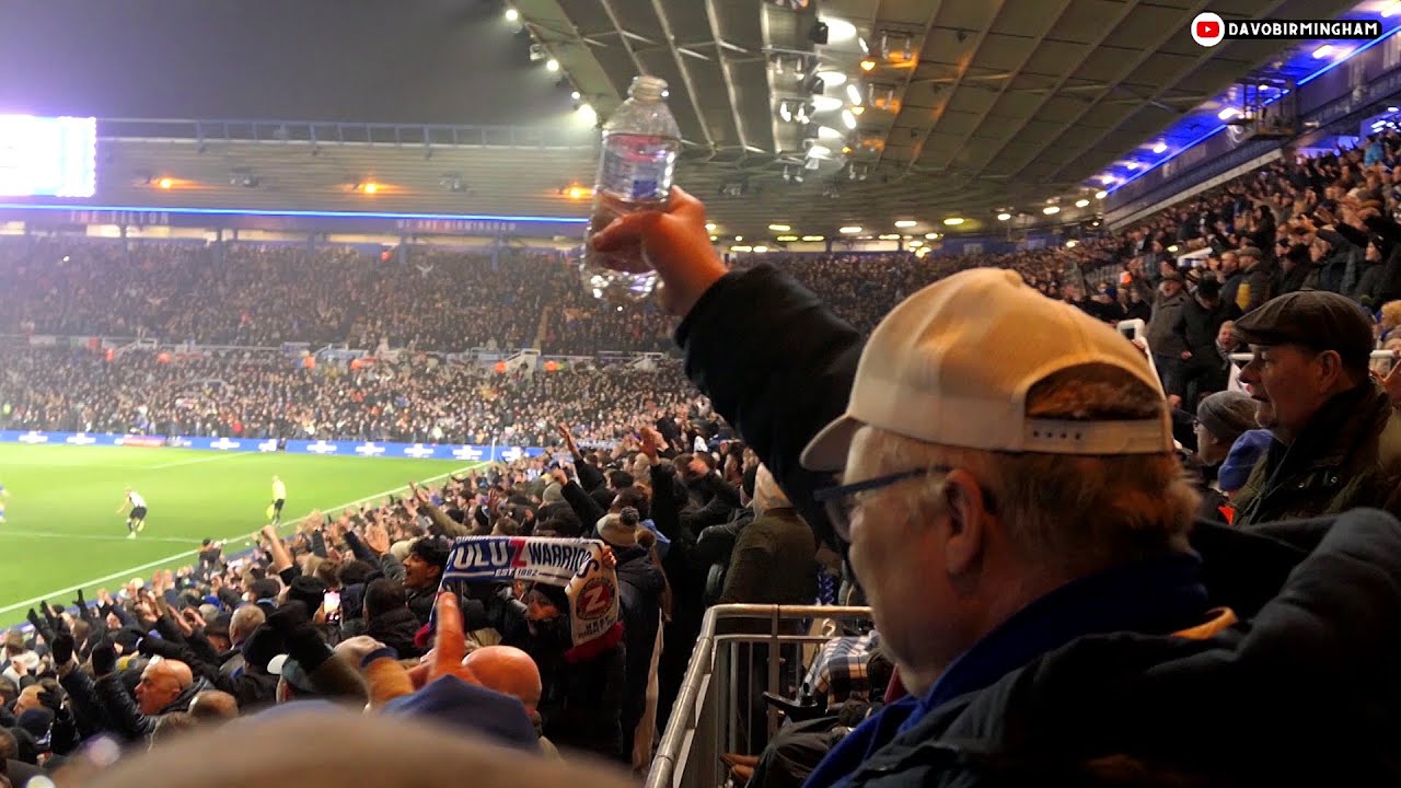KEEP RIGHT ON: St. Andrew’s rocking for Blues v Newcastle United