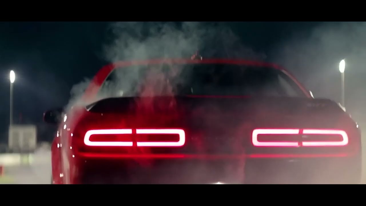 Dodge Challanger SRT HellCat. American Muscle Car