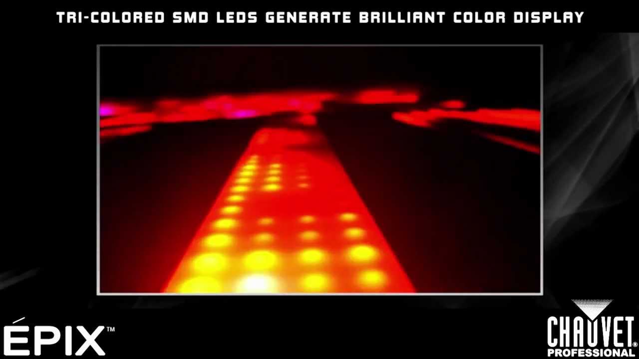 ÉPIX System: Video and pixel mapping using ArKaos Kling-Net