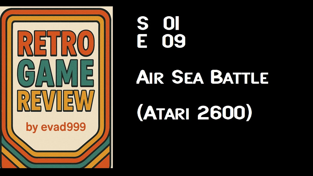 Retro Game Review 009: Air Sea Battle (Target Fun) for Atari 2600