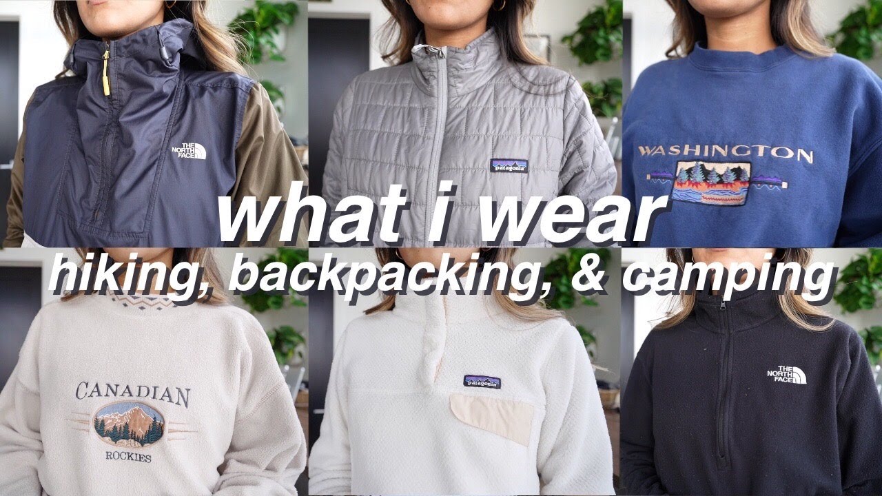 what i wear hiking, backpacking, & camping