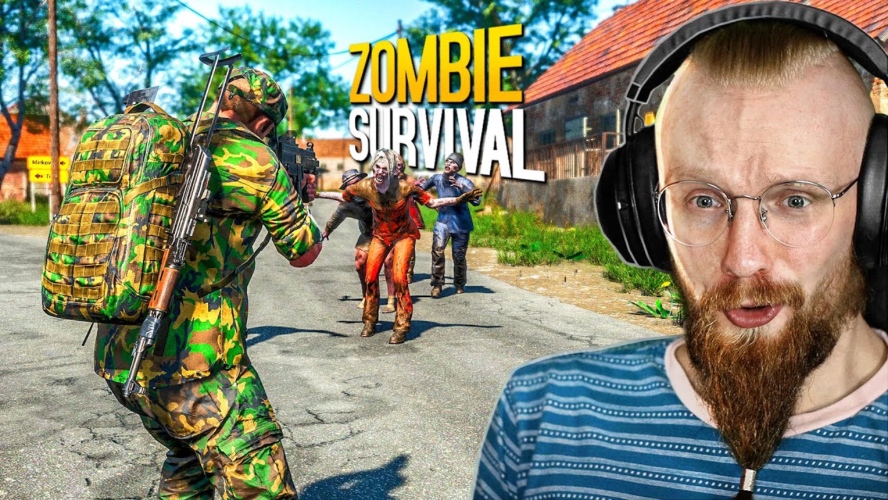 SOLO Survivor Enters a Zombie Infested Town! - SCUM 0.7 Survival