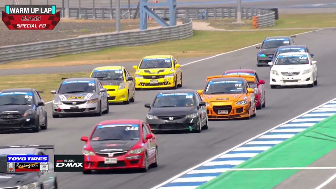 SPECIAL FD Toyotires Racing Car Thailand 2019 | สนามที่ 6 สนามช้าง อินเตอร์เนชั่นแนล เซอร์กิต