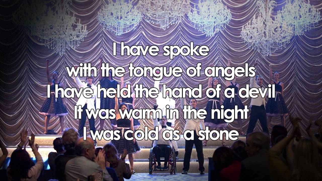 Glee - I Still Haven't Found What I'm Looking For (Lyrics)