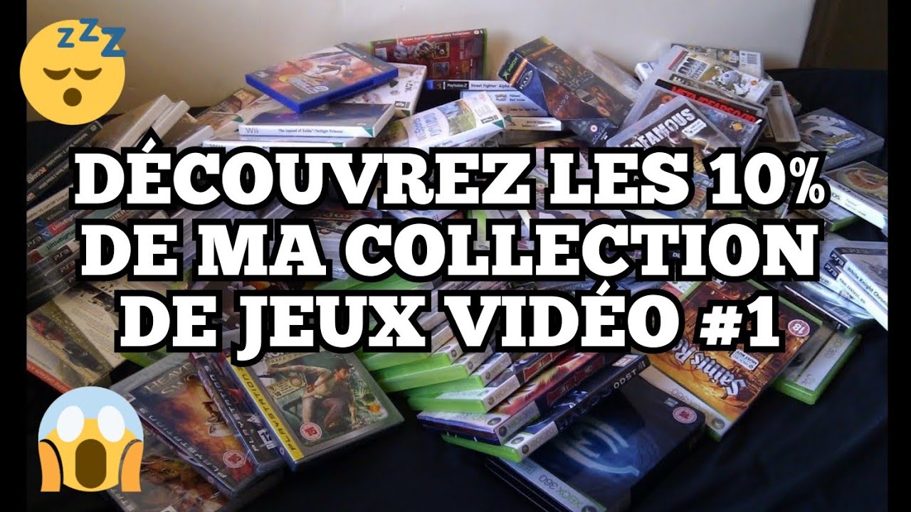 LES 10% DE MA COLLECTION DE JEUX VIDÉO ASMR BINAURAL FRANÇAIS
