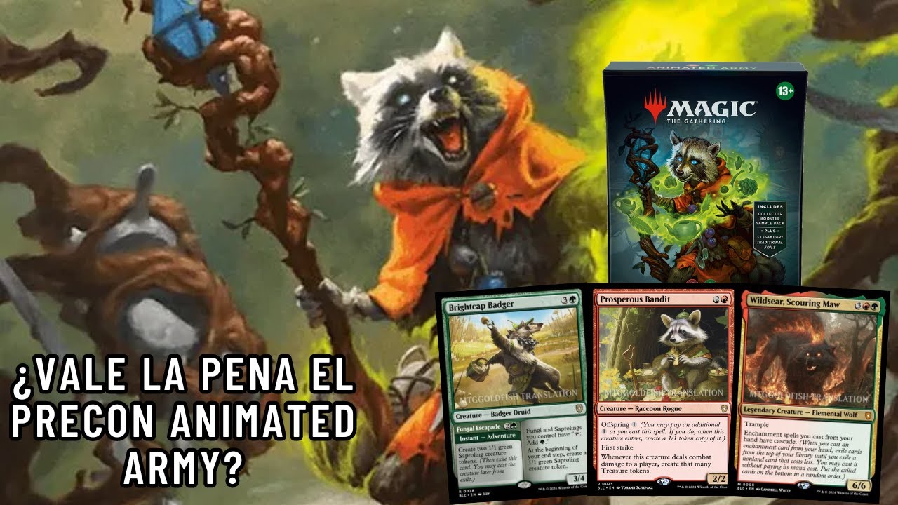 ¿Vale la pena comprar el precon Animated Army?