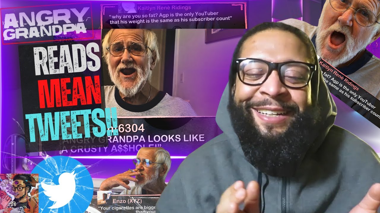 ANGRY GRANDPA READS MEAN TWEETS!! | Reaction!!