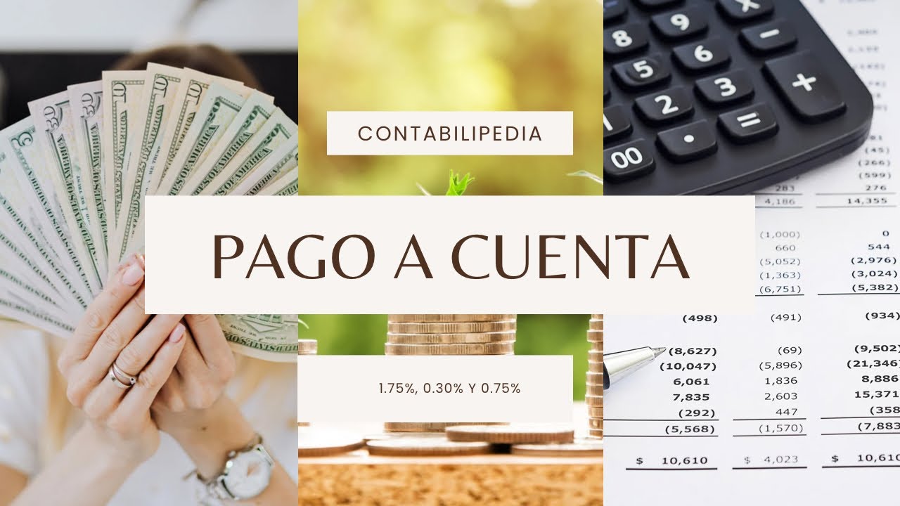 Como CALCULAR el PAGO a CUENTA en [EL SALVADOR]
