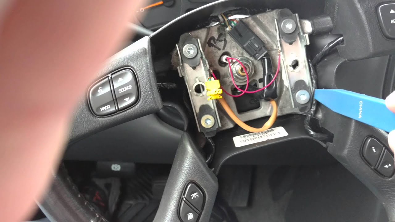 Chevy Truck Steering Wheel Accessory Button Reinstall made easy!
