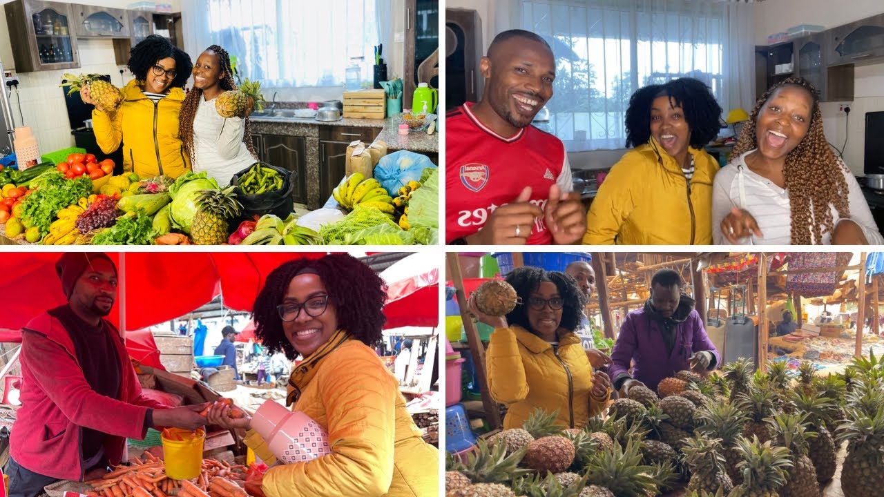 MARKET DAY||We took Miss Turu to her FIRST EVER market run || Bulk Fruits and Vegetables Shopping