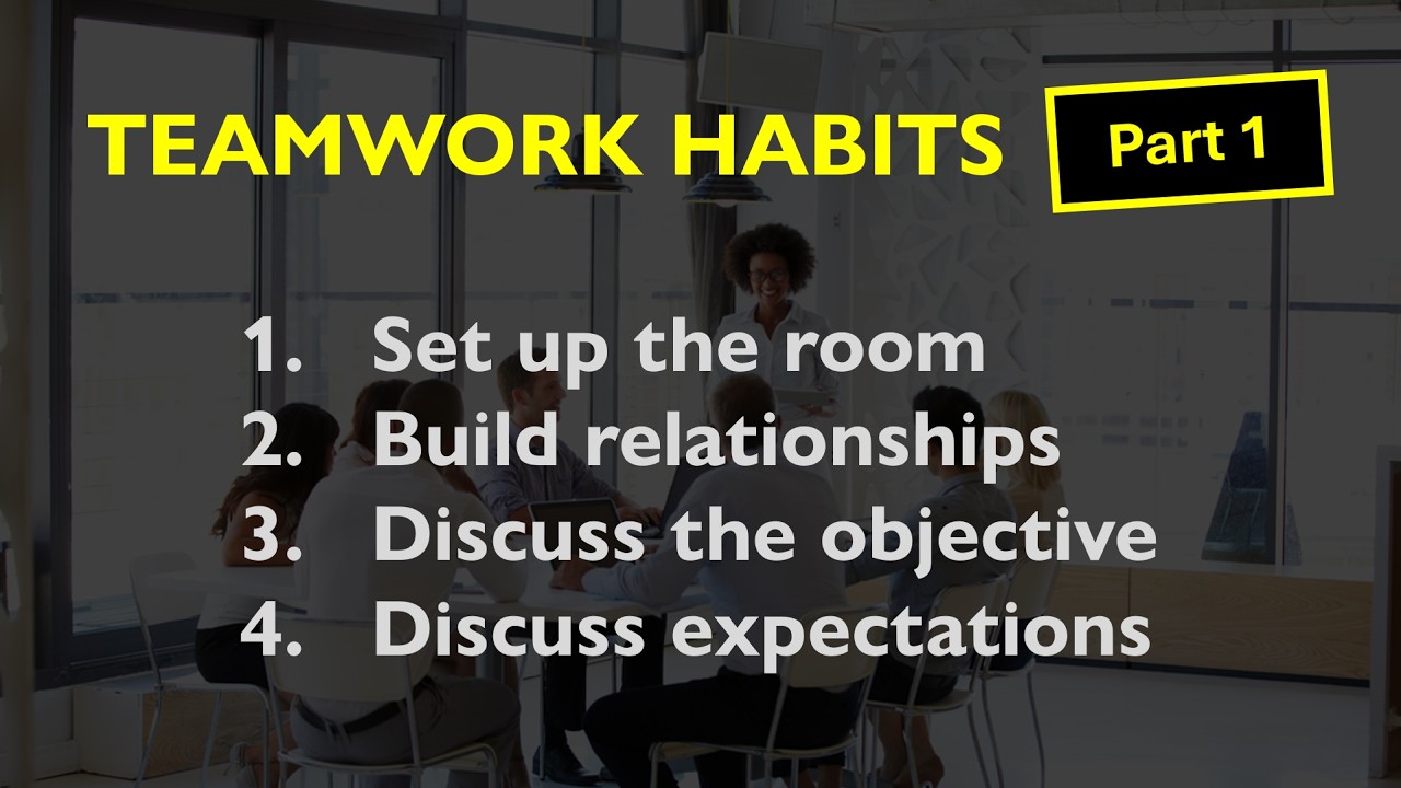 Developing Good Habits for Working in Teams (Part 1)