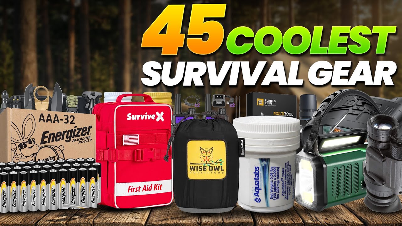 45 Coolest Survival Gear on Amazon Worth Buying Now