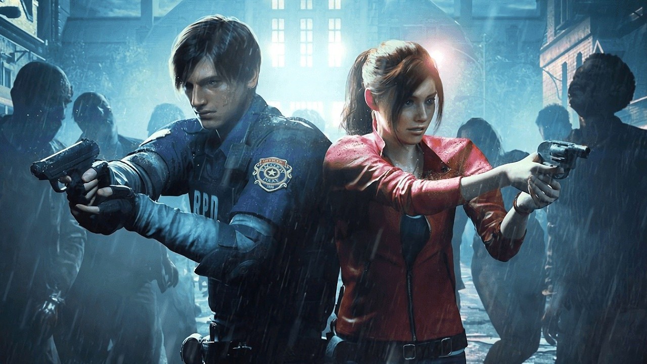 Resident Evil Marathon With Easily Scared Wife - Resident Evil 2