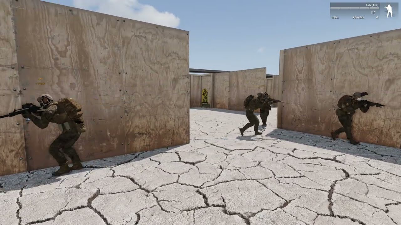 ARMA 3 |  EJERCICIO CQB