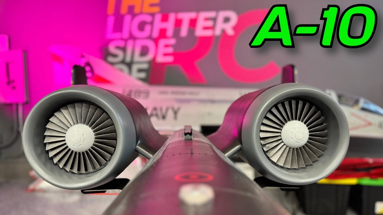 The A10 Tankbuster Rebuild and Repaint continues!  The A10 RC JET