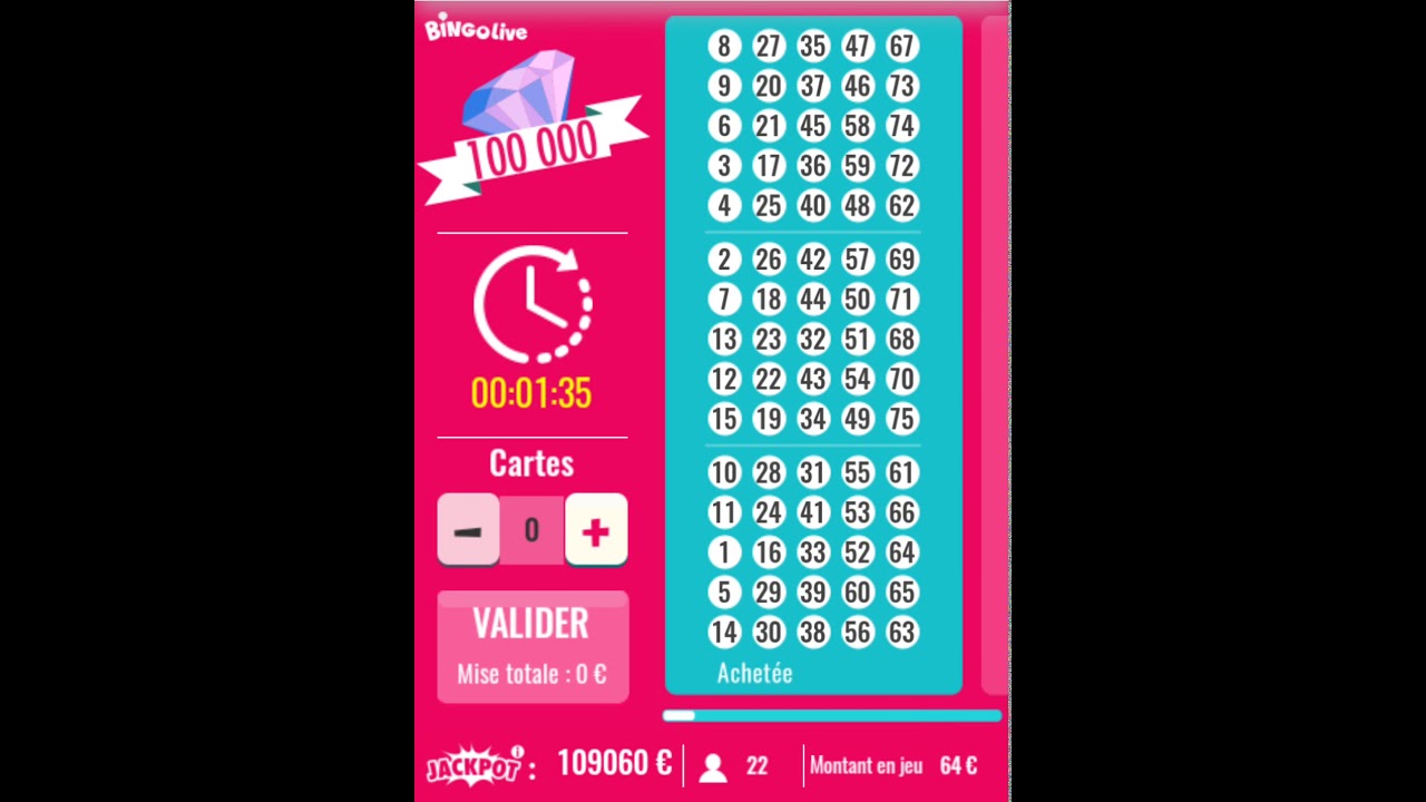 BINGO LIVE 100 000€ Minimum Au Jackpot 🔥 le remporter en 49 boules compliqué Ou Pas ?! 🤔
