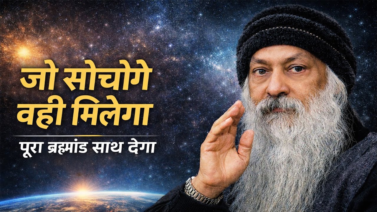 OSHO - जो सोचोगे वही मिलेगा पुरा ब्रमांड वही देगा जो तुम सोचोगे I OSHO SPEECH HINDI