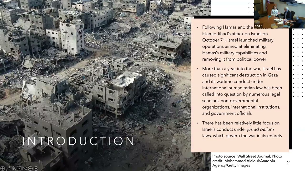 &ldquo;There is Nothing Left&rdquo;: Jus ad Bellum Proportionality and Israel&rsquo;s War Against Hamas in Gaza
