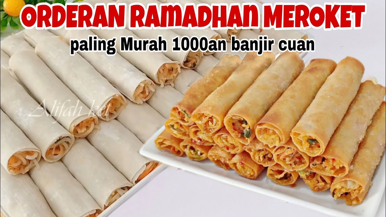 ORDERAN RAMADHAN 2025 PASTI MEROKET‼️JAJANAN 1000AN MURAH BANJIR CUAN JUALAN DI TERAS RUMAH