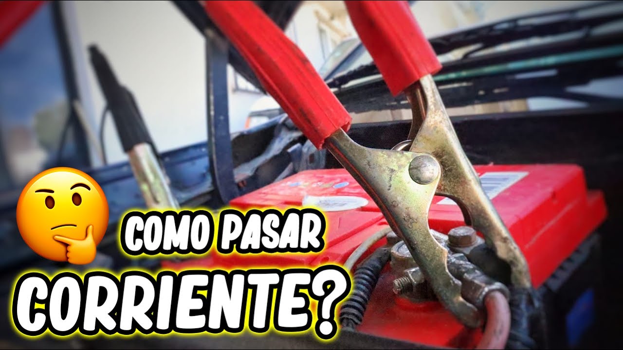 👉COMO PASAR CORRIENTE A TU AUTO ⚡ RÁPIDO✅🚘y (SIN DAÑARLO) No te quedes sin BATERIA !!😎💪