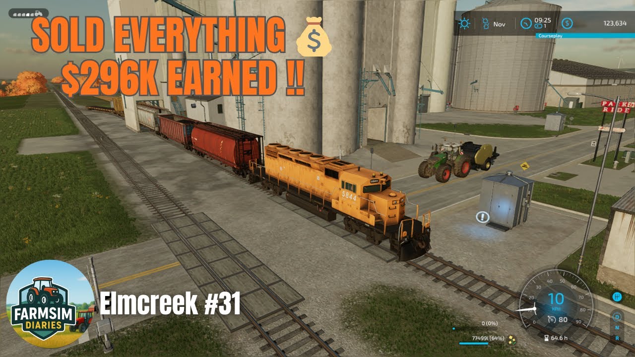 $296,000+ Profit Day! 💸| FS22 : Elmcreek Start From Scratch Part - 31