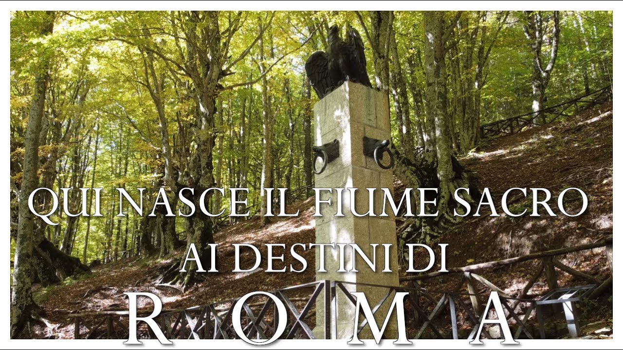 La sorgente del fiume Tevere