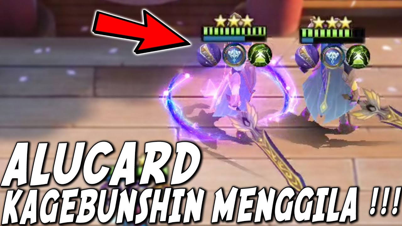 ALUCARD ASTRO STUN KAGENBUNSHIN NO JUTSU ! TEBAS BUYAAAAARRRRR SEMUAAA !!!!